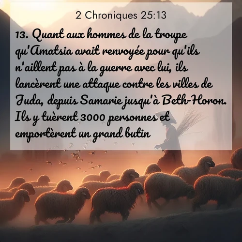 image nature avec verset biblique de la Bible
