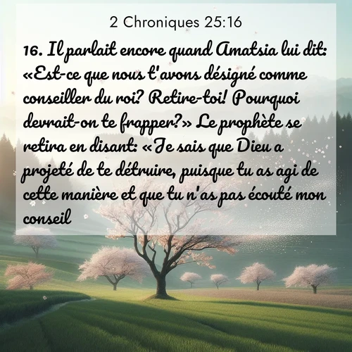 image nature avec verset biblique de la Bible