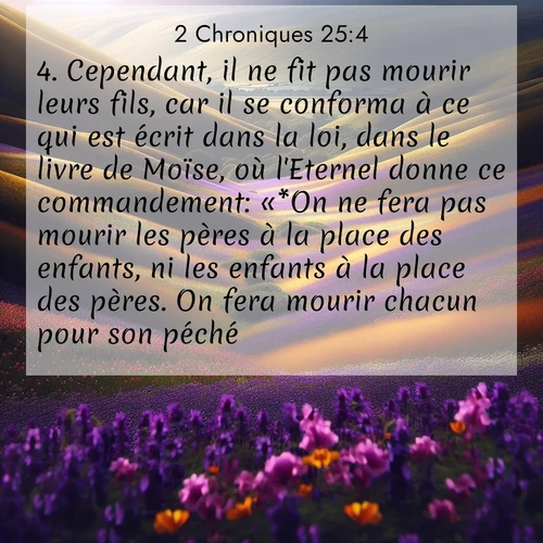 image nature avec verset biblique de la Bible