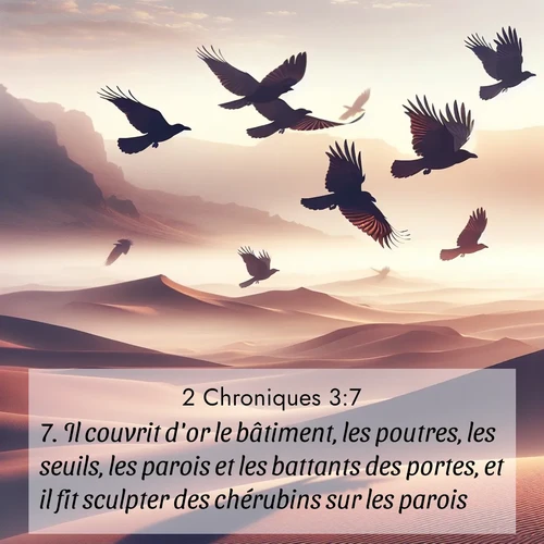 image nature avec verset biblique de la Bible