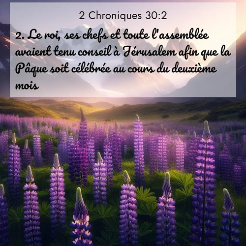 image nature avec verset biblique de la Bible