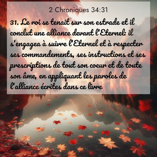 image nature avec verset biblique de la Bible