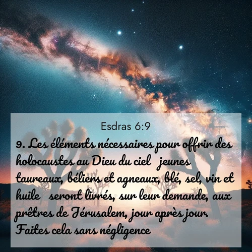 image nature avec verset biblique de la Bible