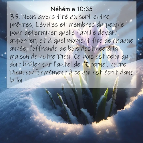 image nature avec verset biblique de la Bible