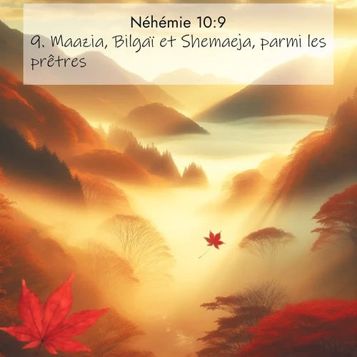 image nature avec verset biblique de la Bible