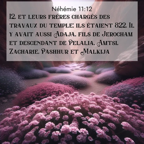 image nature avec verset biblique de la Bible