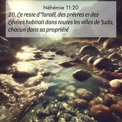 image nature avec verset biblique de la Bible
