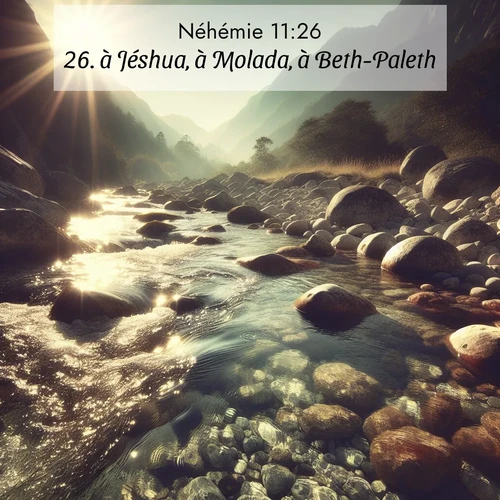 image nature avec verset biblique de la Bible