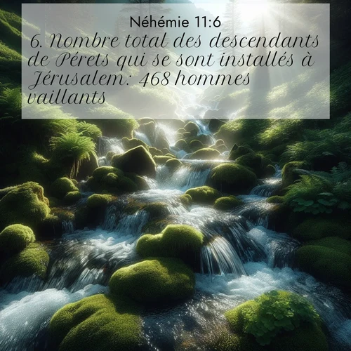 image nature avec verset biblique de la Bible