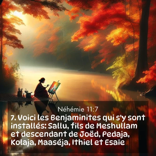 image nature avec verset biblique de la Bible