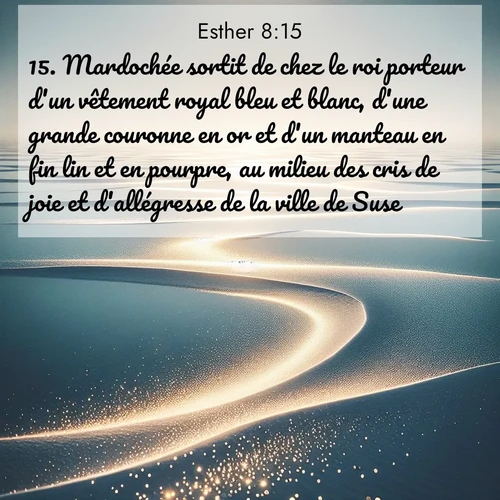 image nature avec verset biblique de la Bible
