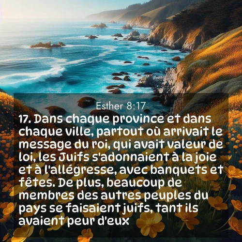image nature avec verset biblique de la Bible