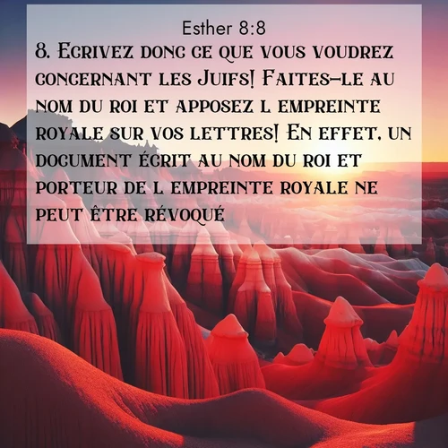 image nature avec verset biblique de la Bible