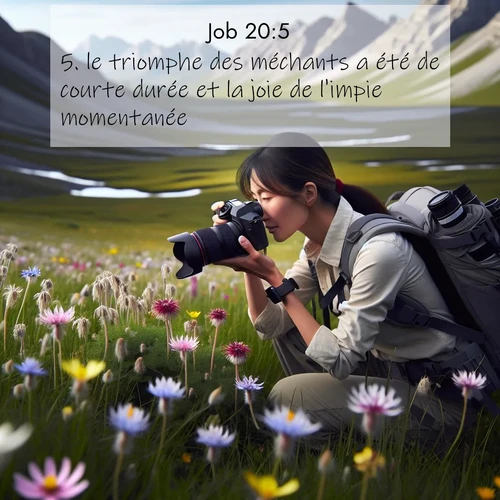 image nature avec verset biblique de la Bible