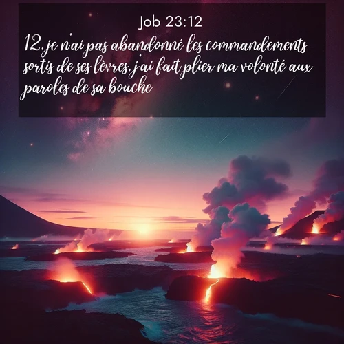 image nature avec verset biblique de la Bible