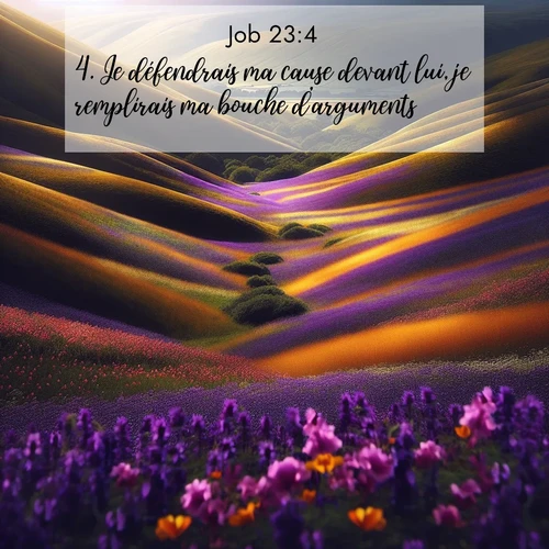 image nature avec verset biblique de la Bible