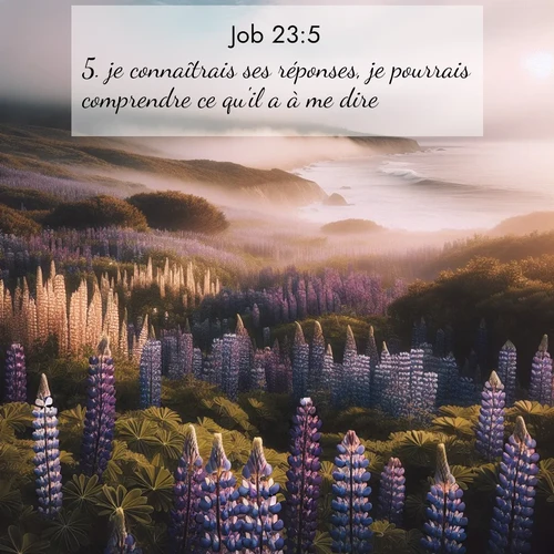 image nature avec verset biblique de la Bible