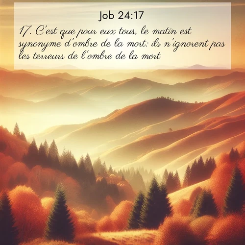 image nature avec verset biblique de la Bible