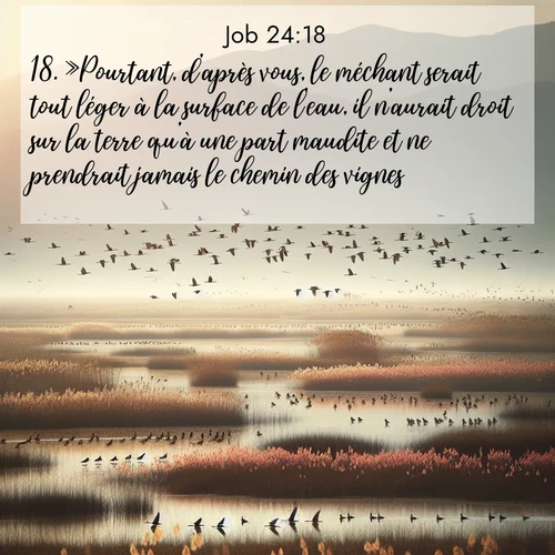 image nature avec verset biblique de la Bible