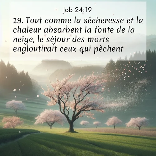 image nature avec verset biblique de la Bible