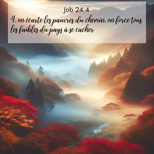 image nature avec verset biblique de la Bible