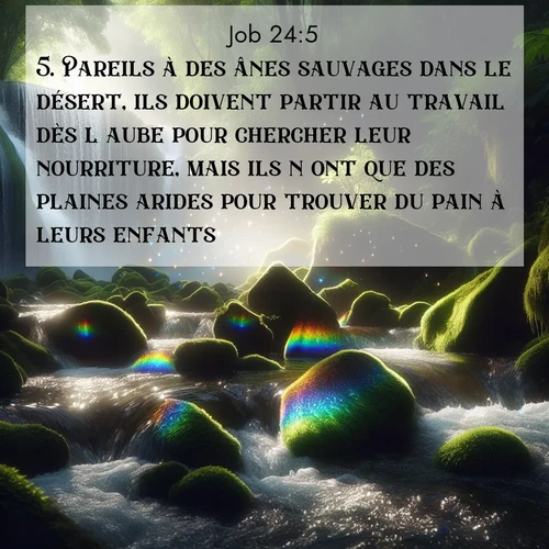 image nature avec verset biblique de la Bible