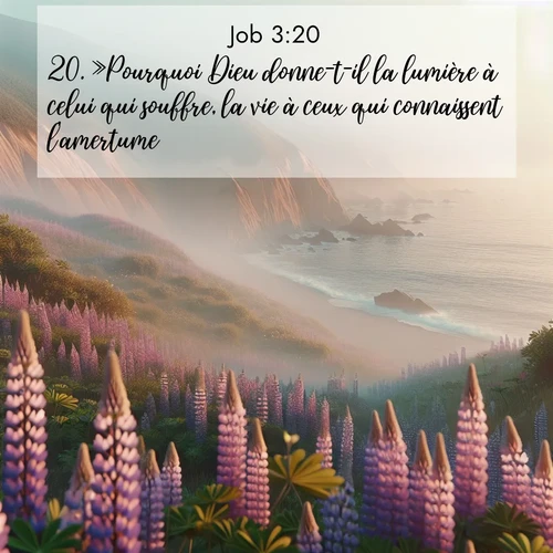 image nature avec verset biblique de la Bible