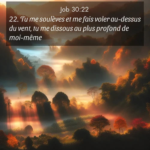 image nature avec verset biblique de la Bible