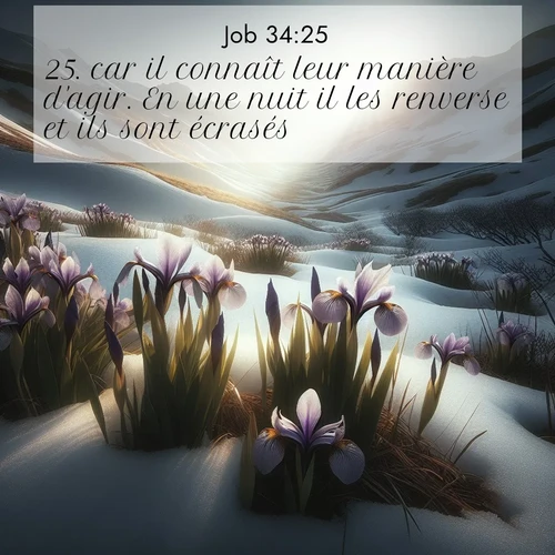 image nature avec verset biblique de la Bible