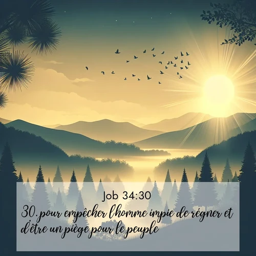 image nature avec verset biblique de la Bible