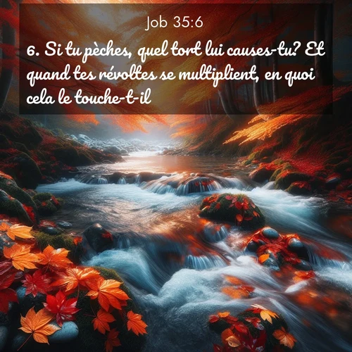 image nature avec verset biblique de la Bible