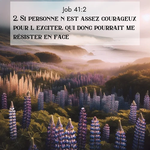 image nature avec verset biblique de la Bible