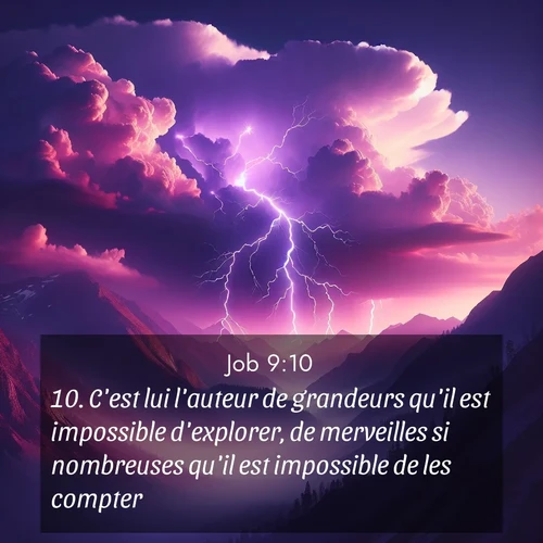 image nature avec verset biblique de la Bible