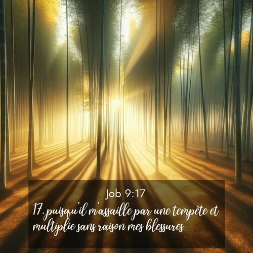 image nature avec verset biblique de la Bible