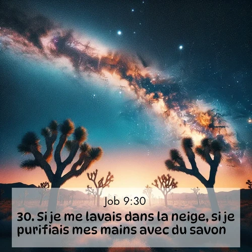 image nature avec verset biblique de la Bible