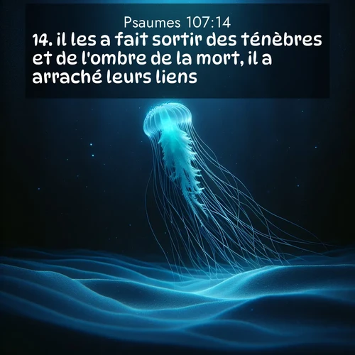image nature avec verset biblique de la Bible