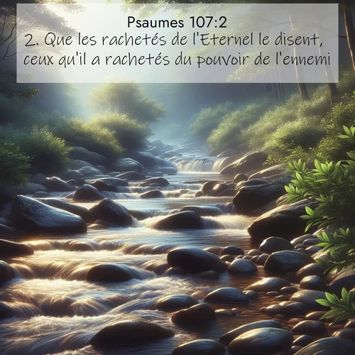 image nature avec verset biblique de la Bible