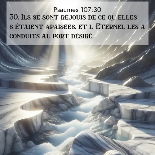 image nature avec verset biblique de la Bible
