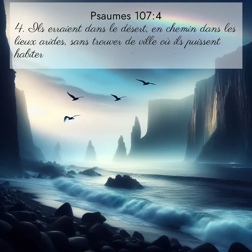 image nature avec verset biblique de la Bible