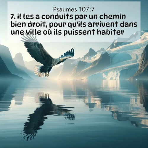 image nature avec verset biblique de la Bible