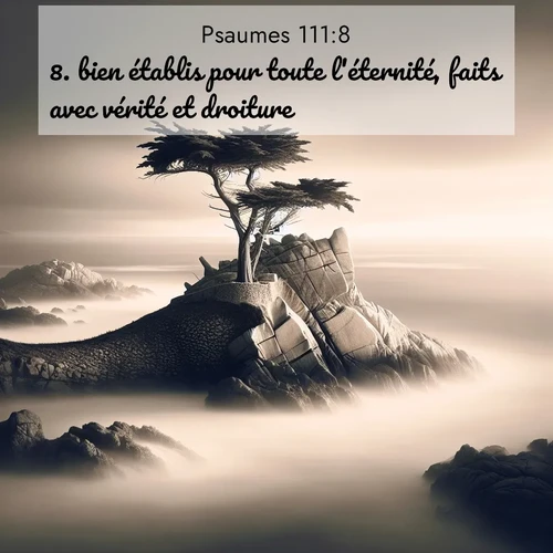 image nature avec verset biblique de la Bible