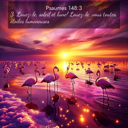 image nature avec verset biblique de la Bible