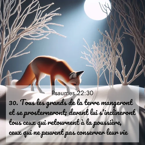 Segond21 Psaumes  ; image nature: image avec le verset biblique :Tous les grands de la terre mangeront et se prosterneront; devant lui s&#039;inclineront tous ceux qui retournent à la poussière, ceux qui ne peuvent pas conserver leur vie. ;  ; 22:30