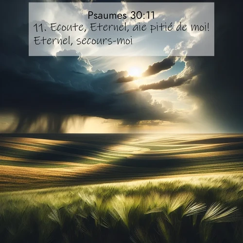 image nature avec verset biblique de la Bible