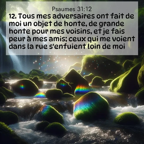 image nature avec verset biblique de la Bible