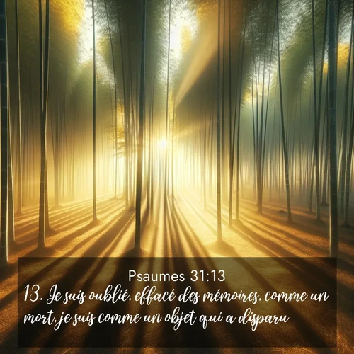 image nature avec verset biblique de la Bible