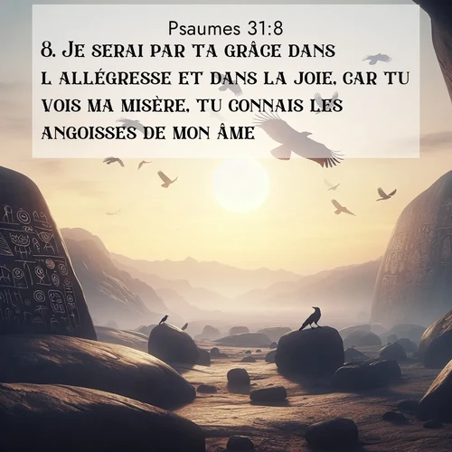 image nature avec verset biblique de la Bible