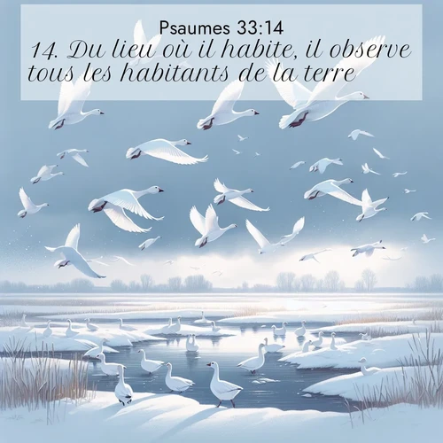 image nature avec verset biblique de la Bible
