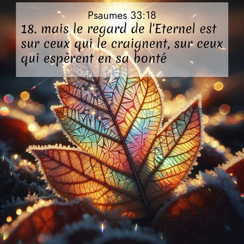 image nature avec verset biblique de la Bible