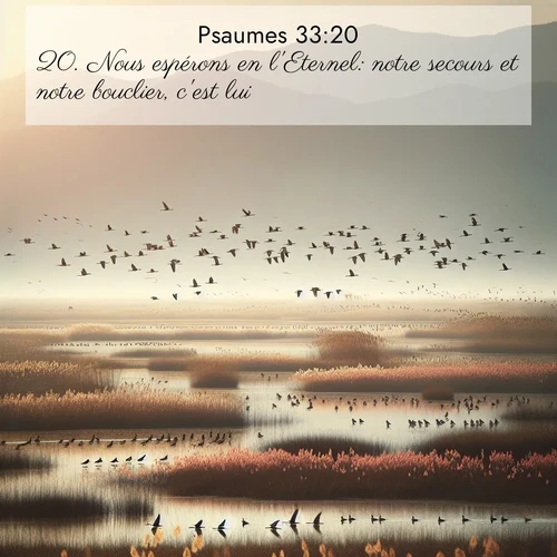 image nature avec verset biblique de la Bible